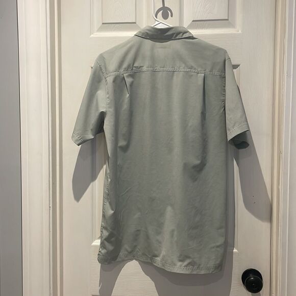 Columbia button down collared polo Omni-wick dry fit top SZ small - Picture 6 of 8